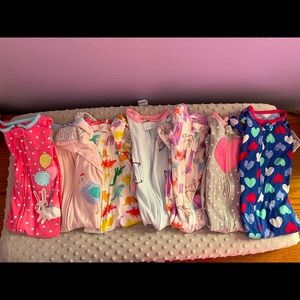 Carters zip 18 month PJs